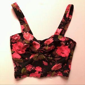 Floral Crop Top